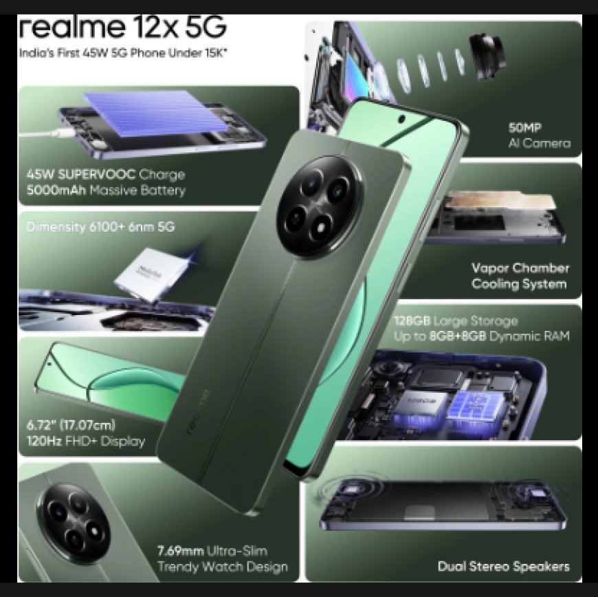 Realme 12x 5g Phone in best-price 2024